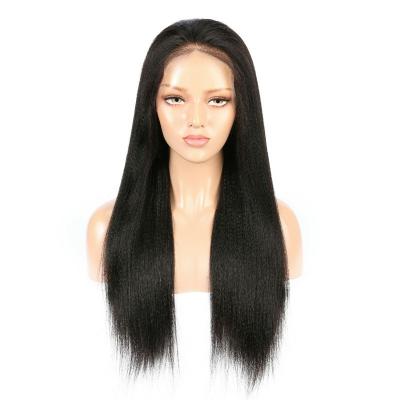 China Body Wave 100% Virgin Lace Front Human Hair Wig HD Brazilian Transparent Swiss Wave Curly Full Body Straight Wigs For Black Women for sale