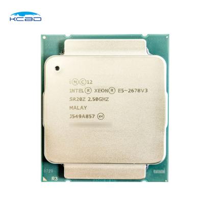 China Server for Xeon E5-2678V3 2.5 GHz 30M 120W LGA 2011-3 Twelve-core Twenty-four-thread CPU Processor for sale