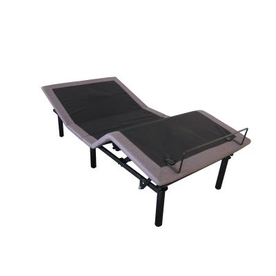 China Adjustable Modern Foldable Comfortable Electric Adjustable Bed Base With Vibrating Massage for sale