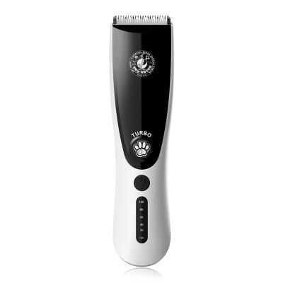 China Viable Professional Electric Rechargeable Animal Hair Cutting Machine Cordless Cat Dog Clipper Trimmer for sale