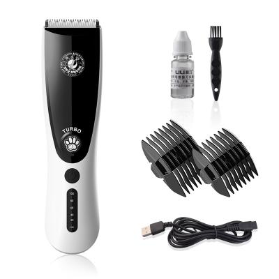 China Viable Hair Cutters Professional Cordless Pet Trimmer Pet Grooming Dog Electric Pet Clipper for sale