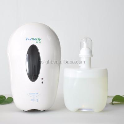 China Battery Operated Foam Soap Dispenser ABS Sensor Alcohol Foaming Automatic Liquid Soap Dispenser for sale