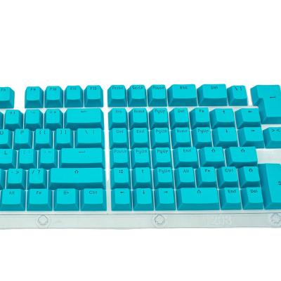 China Customizes China Manufacturer Pure Color Diverse Colors Colorful Pbt Double Shot Injection Keyboard Keycap Keycaps Custom for sale