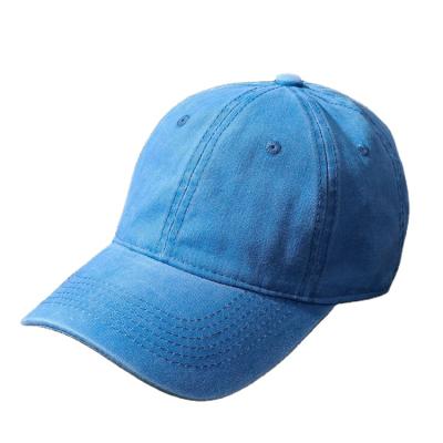 China COMMON Unisex Solid Wash Cotton Dad Hat, 6 Panel Washed Dad Hat, Casual Metal Buckle Dad Hat Cap for sale