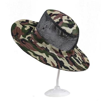 China 2021 Breathable Waterproof Bucket Hat Fisherman Camouflage High Quality Bucket Hat for sale