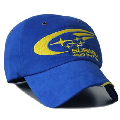 China JOINT Wholesale Team Sports Hats Custome Blue Motorcycle Racing Baseball Cap Sports Hat Cap for sale