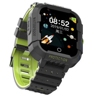 China 3G DF75 Kid Positioning Phone GPS Positioning 4g Student Call Alipay Smart Video Kids Watch Single Hand Watch For Boys for sale