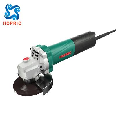 China HOPRIO 4 Inch 220V S1M-100YE2 Metal Reversible Angle Grinder with Brushless Motor for sale