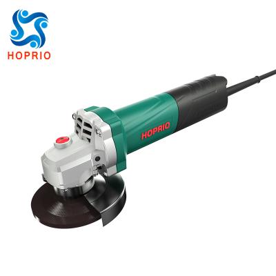 China Large Structural Grinding for Cleaning or Heaving HOPRIO 220V 1050W 4 Inch Brushless Angle Grinder for sale