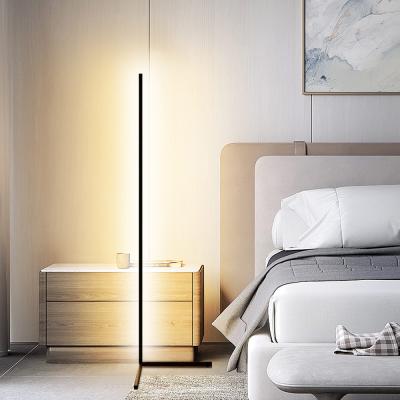 China Modern Best Price RGB LED Remote Control Decorative Long Floor Lamp For Living Room for sale