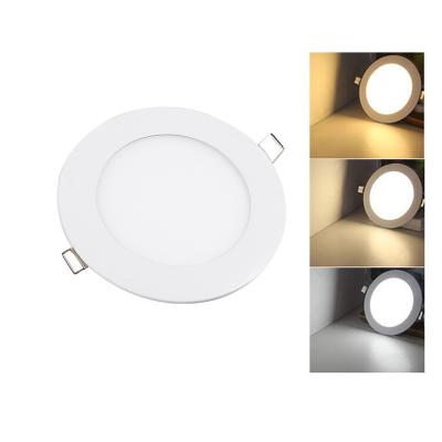 China Commercial home round deisgn panel light 12W 18w 24W frameless led offic led panel light hallway ceiling light for sale