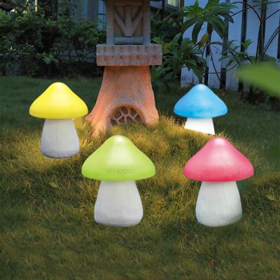 China Euro garden lampada solare mushroom solar power garden light for sale