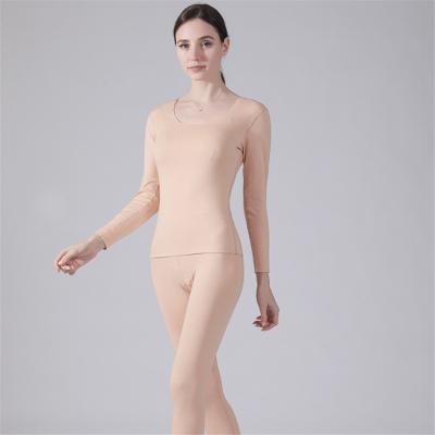 China 2019 New Modal Thermal Autumn Winter Long Johns Thermal Underwear Set For Woman for sale