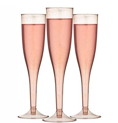 China Hot Selling Viable Champagne Flute Wholesale Champagne Glass Disposable Plastic Wine Glass For Wedding for sale