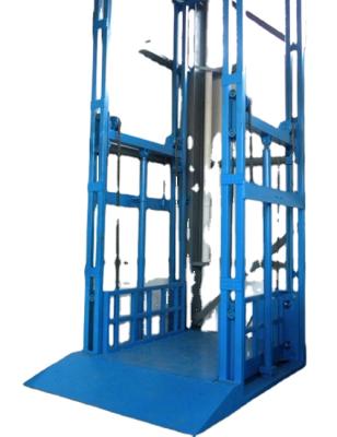 China Building Material Stores DFLIFT 2t 3t Hydraulic Vertical Industrial Goods Lift For Sale Hydraulic Warehouse Cargo Lift for sale