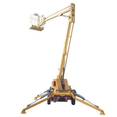 China Widely DFLIFT Factory 12m Boom 200kg Aerial Lift Manufacturer for sale