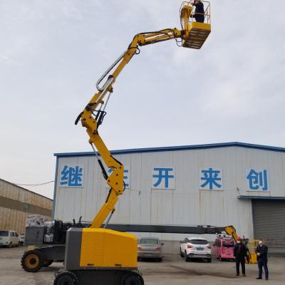 China DFLIFT industrial hydraulic boom lift 30m boom lift diesel mobile telescopic platform for sale for sale