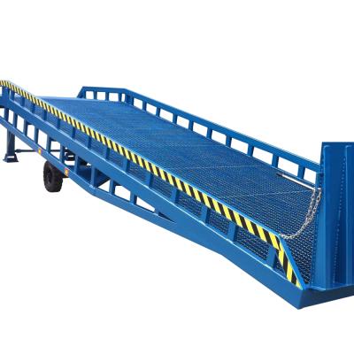 China Widely Workshop Loading System Hydraulic Loading And Unloading Loading Ramp 10000kg for sale