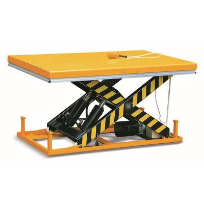 China Industrial Sized Workshop Fixed Scissor Lift 1500kg 4m Height Electric Scissor Lift Table for sale