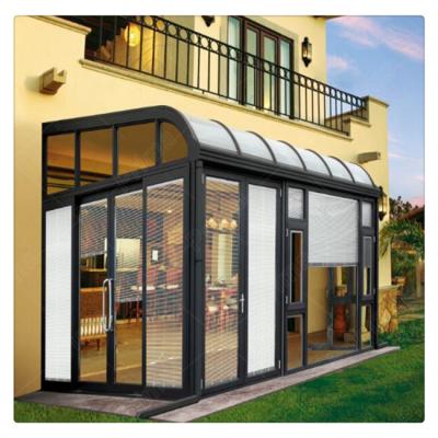 China Good Quality Modern Sunrooms Hot Selling Glass Houses Tempered Household Glass Lids for sale