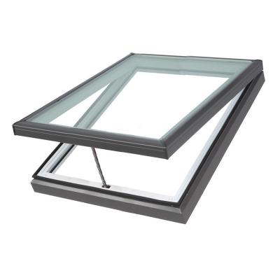 China Glazed sound insulation top window glass sliding pyramid opening skylight for a flat roof extension pyramid roof window for sale