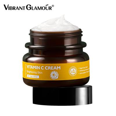 China Whitening CHARM VIBRANT Vitamin C Whitening Facial Cream Melanin Remover Fade Freckles Remove Dark Spots Peel Brightening Cream for sale