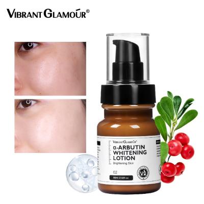 China Whitening VIBRANT CHARM Arbutin Whitening Lotion Fade Dark Spots Melanin Brighten Freckle Face Peel Arbutin Cream for sale