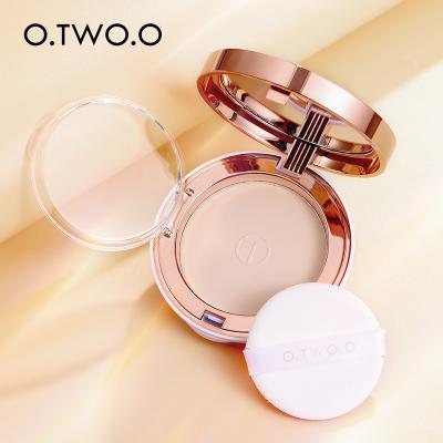 China O.TWO.O Waterproof Natural Oil-control Pressed Powder Anti-transfer Long-lasting Waterproof Lightweight Face Powder Stay-mate for sale