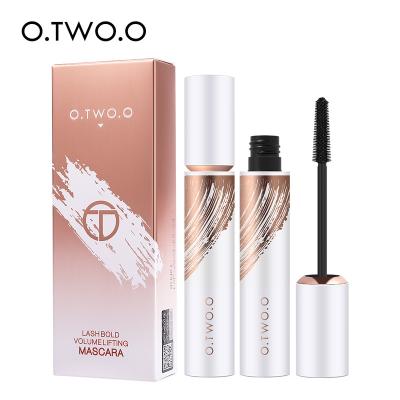 China O.TWO.O Black Water Resistant Mascara Lengthen Lash Fiber 4D Water Resistant Long Lasting Silk Mascara Lash Extension Cosmetics for sale