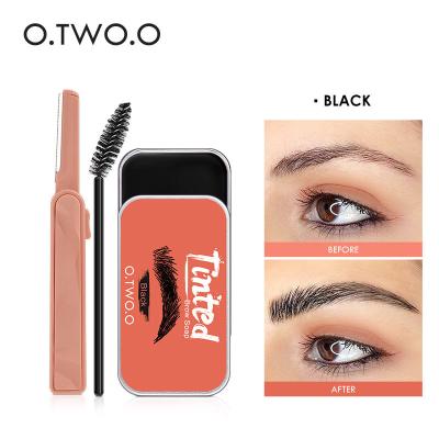 China O.TWO.O Waterproof Eyebrow Styling Gel Brows Wax For Sculpting Waterproof Long Lasting Feathery Wild Soap Brow 3D Gel for sale