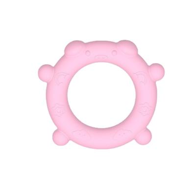 China 100%food grade silicone Teether various good quality teething toys infant toys Soft silicone Teether training Teether baby new design for sale