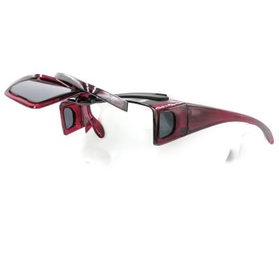 China Fashion Sunglasses Side Lens, Flip Up Lens And Polarized Fitover Sunglasses for sale