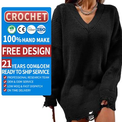 China Women's Solid Anti-Shrink Sweater Women's Ugly Turtleneck Sweater Fashion Clothing Plus Size Sweaters for sale