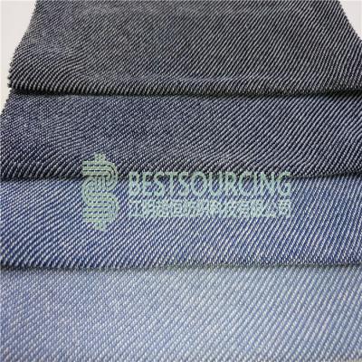 China Antistatic French Terry Knitted Fabric Stock Lot Indigo f/terry for sale