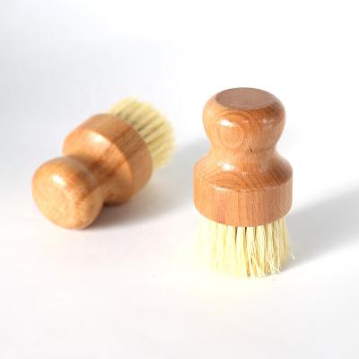 China Amazon Private Label 360 Waves Wooden Hardwood Shaving Brush Boar Pure Curve Portable Bristle Shaving Beard Brush Set for Men for sale