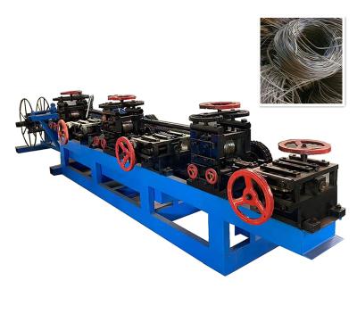 China Building Material Shops Plate Edge Wire Rounding Machine / Flat Wire Rounding Rolling Mill for sale