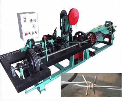 China The machine sells factory good regular wholesale double strand barbed wire machine for sale