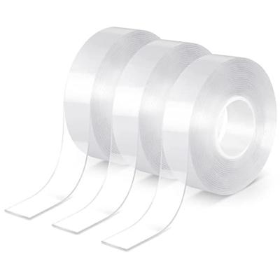 China Heavy Duty 118inch Hyperviscosity Double Sided Tape, Double Stick Backing Tape, Clear Two Sided Wall Tape Tapes, Removable for sale