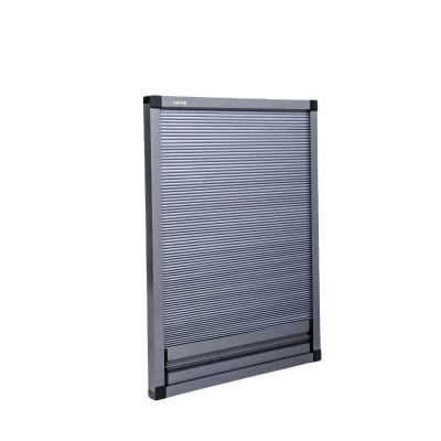 China Direct Selling Metal Folding Screen Window Insect Screen Fly Eco-friendly Pleated Screen Window for sale