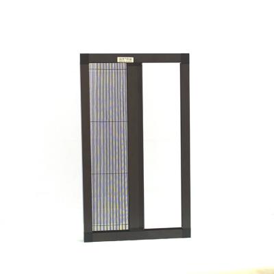 China Direct Selling Eco-friendly Honeycomb Blinds Fly Screen Metal Folding Retractable Pleated Screen Window for sale