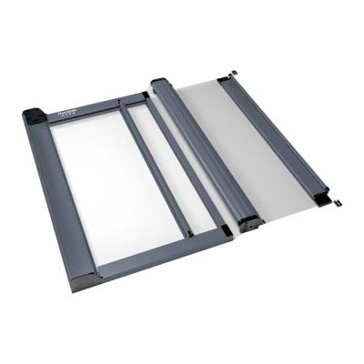 China Direct Selling Fiberglass Magnet Rolling Window Screen Eco-friendly Plastic And Aluminum Window Retractable Fiberglass Screen Window for sale