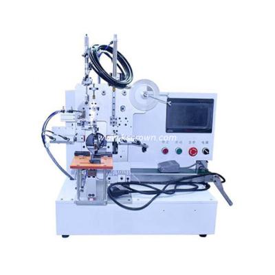 China Tape gluing battery taping machine PLC control automatic battery tape gluing machine WL-160C for sale