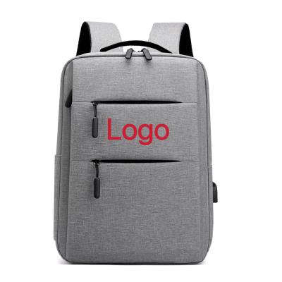 China With USB New Custom Made High Quality Cheap Durable Men's Casual Lightweight Waterproof Student Laptop Backpacks for sale