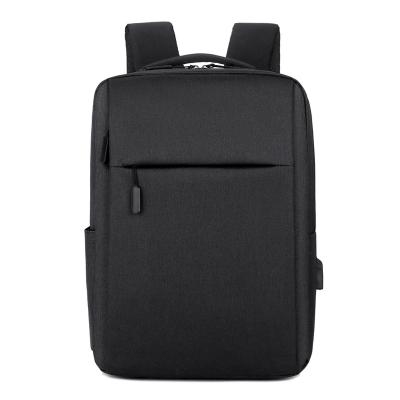 China With USB Business Gray Type Waterproof Bucket Bag Cases Laptop Backpacks With Soft Handle for sale