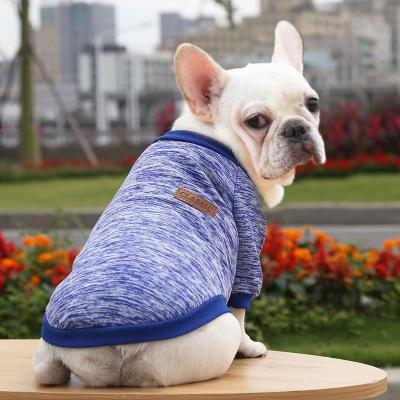 China Polyester Autumn and Winter Pet Dog Clothes Thick Warm Clothes for Small Dogs XS-XXL for sale