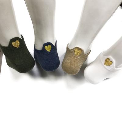 China Upgrade Your Summer Wardrobe with Women's Cotton Crew Socks and Embroidery Pattern for sale