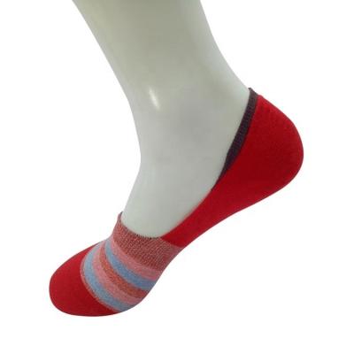 China 80% Combed Cotton 17% Polyamide 3% Spandex Custom Invisible Socks for Men and Women for sale