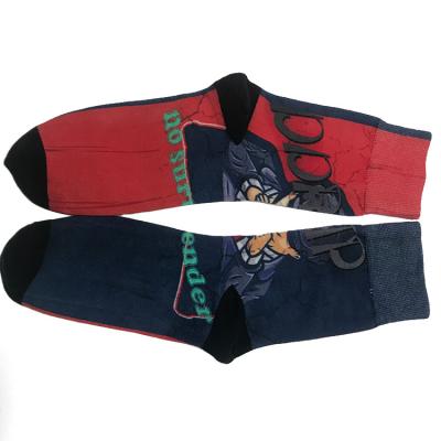 China Men's 3d Printing Digital Sublimation Socks with Custom Logo Design in Regular Style for sale