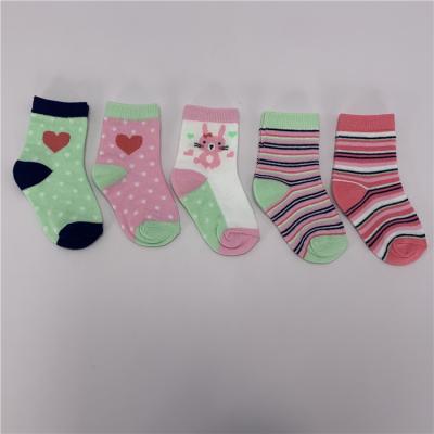 China Standard Thickness Cute Print Baby Socks Anti Slip Breathable Cotton Toddler Socks for sale