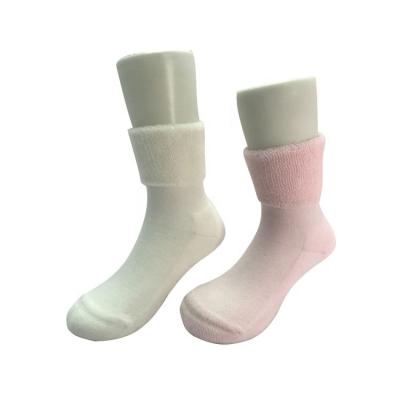 China USA 5-8size Cotton Winter Socks for Kids Guaranteed Custom Printing Offered Made in USA for sale